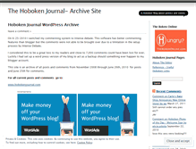 Tablet Screenshot of hobokenjournal.wordpress.com
