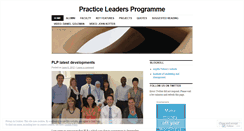 Desktop Screenshot of practiceleaders.wordpress.com