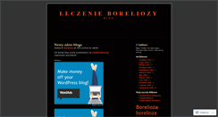 Desktop Screenshot of borelioza.wordpress.com