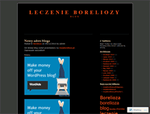 Tablet Screenshot of borelioza.wordpress.com