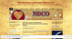 Desktop Screenshot of ndcoseminole.wordpress.com