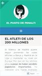 Mobile Screenshot of elpuntodepenalti.wordpress.com