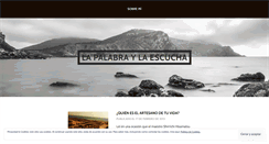 Desktop Screenshot of lapalabraylaescucha.wordpress.com