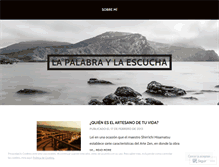Tablet Screenshot of lapalabraylaescucha.wordpress.com