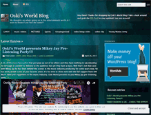 Tablet Screenshot of oskiworld.wordpress.com
