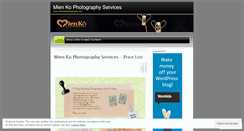 Desktop Screenshot of mienko.wordpress.com