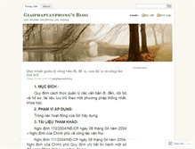 Tablet Screenshot of giaiphapvanphong.wordpress.com