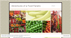 Desktop Screenshot of foodfanaticadventures.wordpress.com