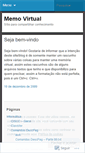 Mobile Screenshot of memovirtual.wordpress.com