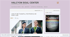 Desktop Screenshot of halcyonsoulcenter.wordpress.com