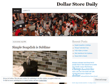 Tablet Screenshot of dollarstoredaily.wordpress.com