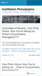 Mobile Screenshot of hallwatch.wordpress.com
