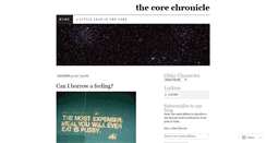 Desktop Screenshot of corecrux.wordpress.com