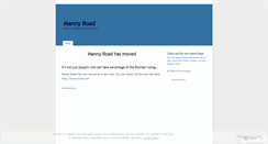 Desktop Screenshot of mannyroad.wordpress.com