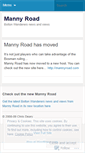 Mobile Screenshot of mannyroad.wordpress.com