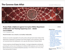 Tablet Screenshot of carennegate.wordpress.com