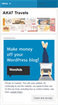Mobile Screenshot of ak47travels.wordpress.com