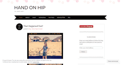 Desktop Screenshot of handonhip.wordpress.com