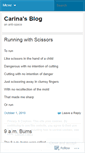 Mobile Screenshot of carinarumrill.wordpress.com