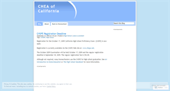 Desktop Screenshot of cheaofca.wordpress.com