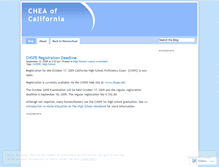 Tablet Screenshot of cheaofca.wordpress.com