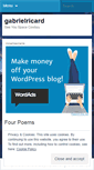 Mobile Screenshot of gabrielricard.wordpress.com