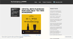 Desktop Screenshot of franklivewire.wordpress.com