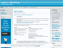 Tablet Screenshot of egurv.wordpress.com