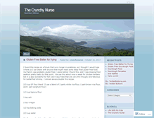 Tablet Screenshot of crunchynurse.wordpress.com