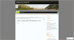 Desktop Screenshot of aldeasdealpuente.wordpress.com