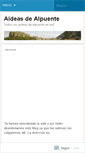 Mobile Screenshot of aldeasdealpuente.wordpress.com