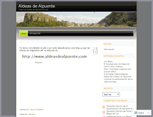 Tablet Screenshot of aldeasdealpuente.wordpress.com