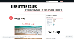 Desktop Screenshot of lifelittletales.wordpress.com