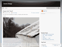 Tablet Screenshot of icarusimage.wordpress.com