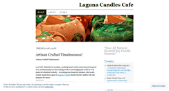 Desktop Screenshot of lagunacandles.wordpress.com