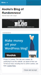 Mobile Screenshot of iamasoka.wordpress.com
