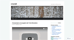 Desktop Screenshot of cruciati.wordpress.com