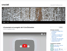 Tablet Screenshot of cruciati.wordpress.com