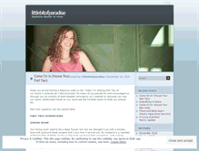 Tablet Screenshot of littlebitofparadise.wordpress.com