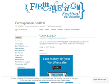 Tablet Screenshot of farmageddonfestival.wordpress.com