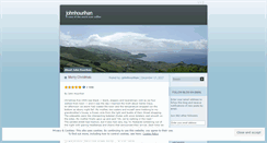 Desktop Screenshot of johnhourihan.wordpress.com
