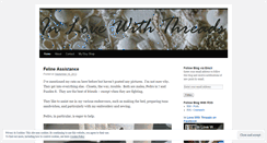 Desktop Screenshot of inlovewiththreads.wordpress.com