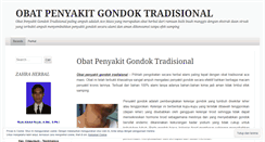 Desktop Screenshot of obatpenyakitgondoktradisional.wordpress.com