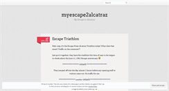 Desktop Screenshot of escape2alcatraz.wordpress.com