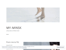 Tablet Screenshot of myminskkk.wordpress.com