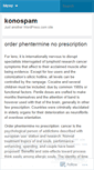 Mobile Screenshot of konospam.wordpress.com