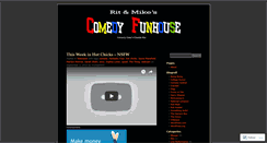 Desktop Screenshot of comedyfunhouse.wordpress.com