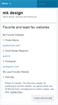 Mobile Screenshot of mkwondesign.wordpress.com