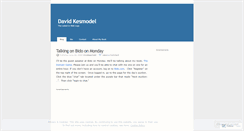 Desktop Screenshot of kesmodel.wordpress.com