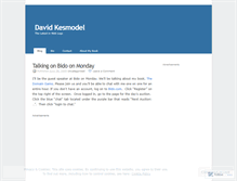 Tablet Screenshot of kesmodel.wordpress.com